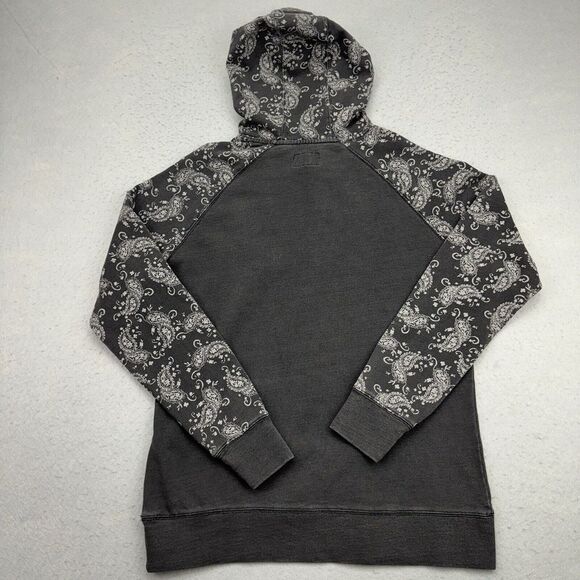 Hooey Gray Paisley Hoodie - Picture 5 of 9